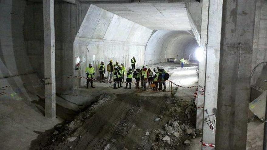 El ramal del topo a Altza estará listo en la segunda mitad de 2016