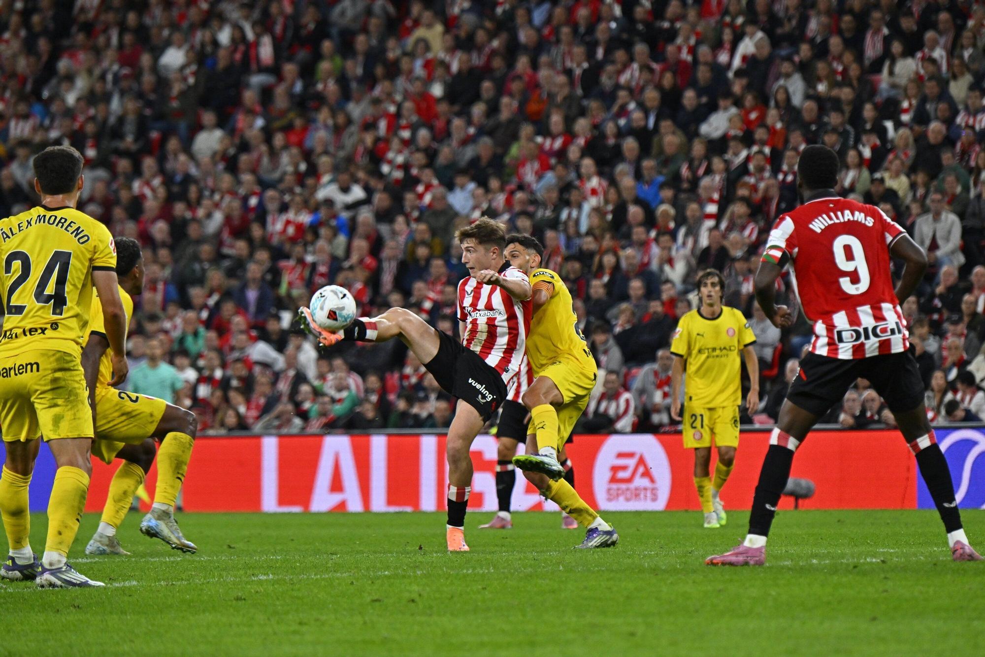 El Athletic-Girona, en imágenes