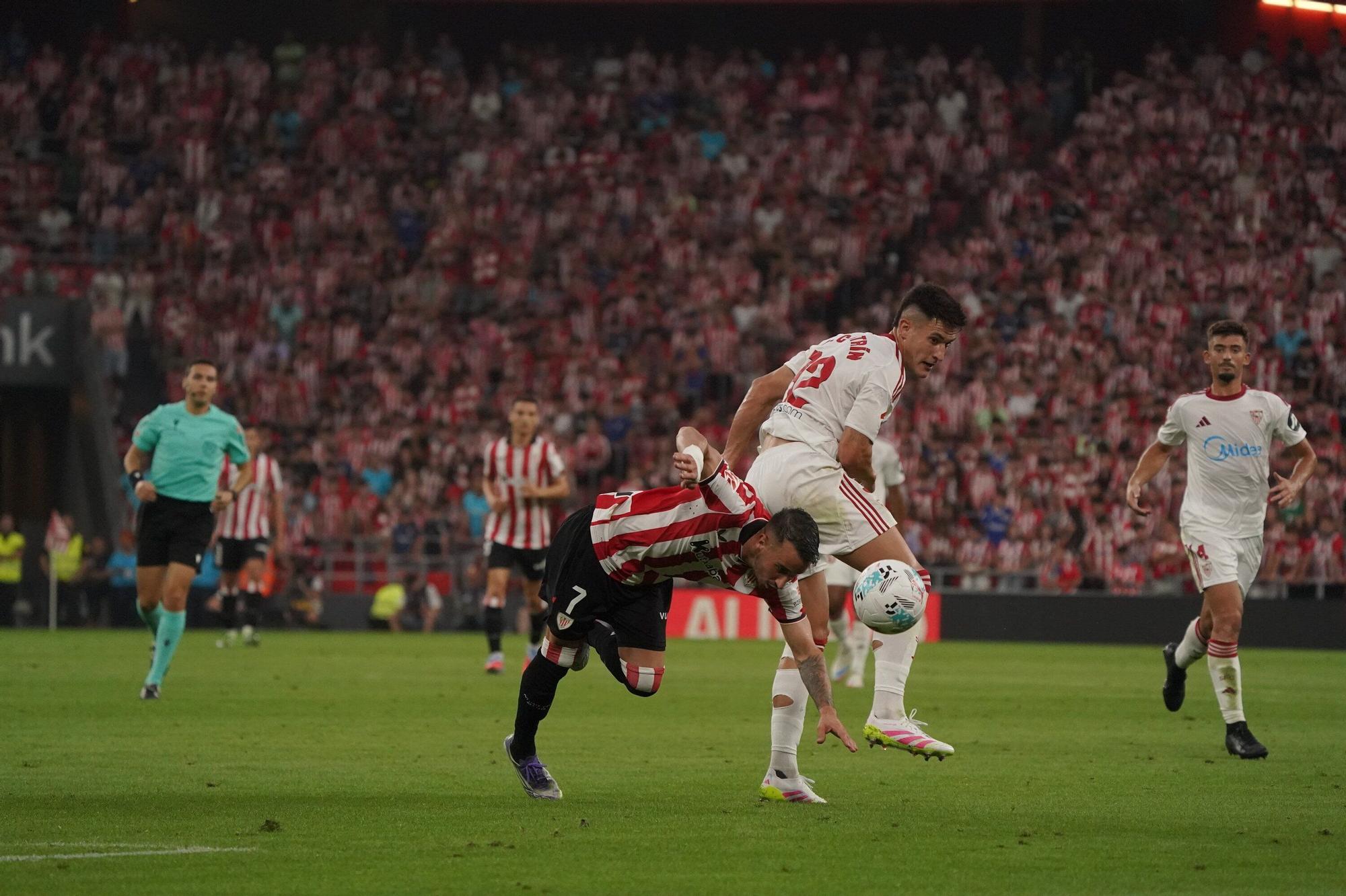 El Athletic-Sevilla, en imágenes