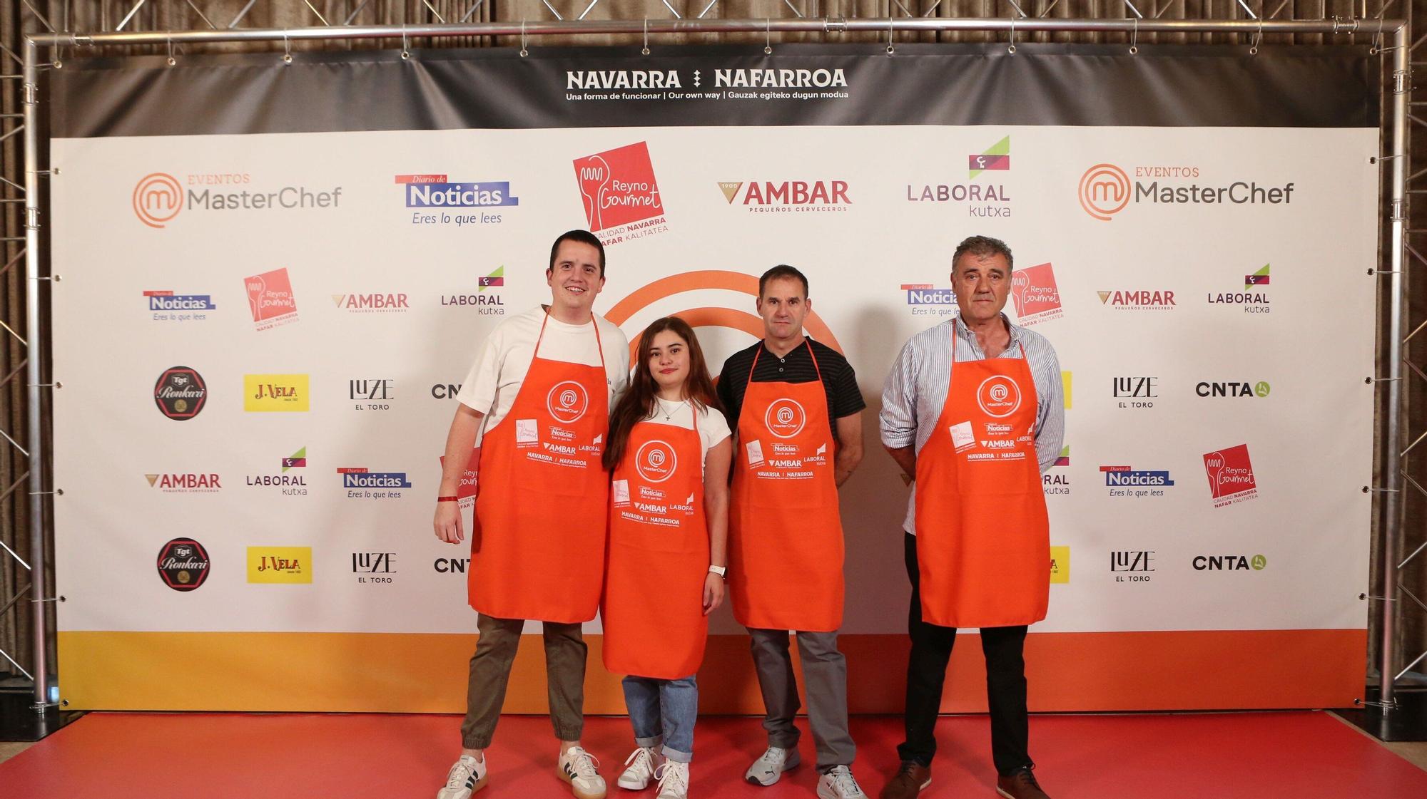 Los 20 equipos participantes en Eventos MasterChef Navarra