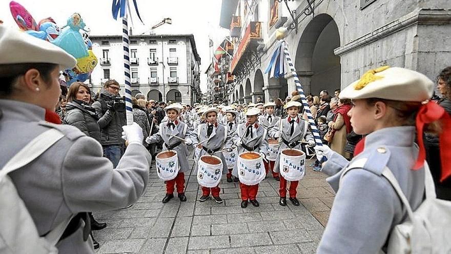 Azpeitia celebrará el 13 de marzo la tamborrada infantil de San Sebastián