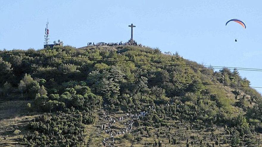 Subida a Olarizu.  | FOTO: ARCHIVO DNA