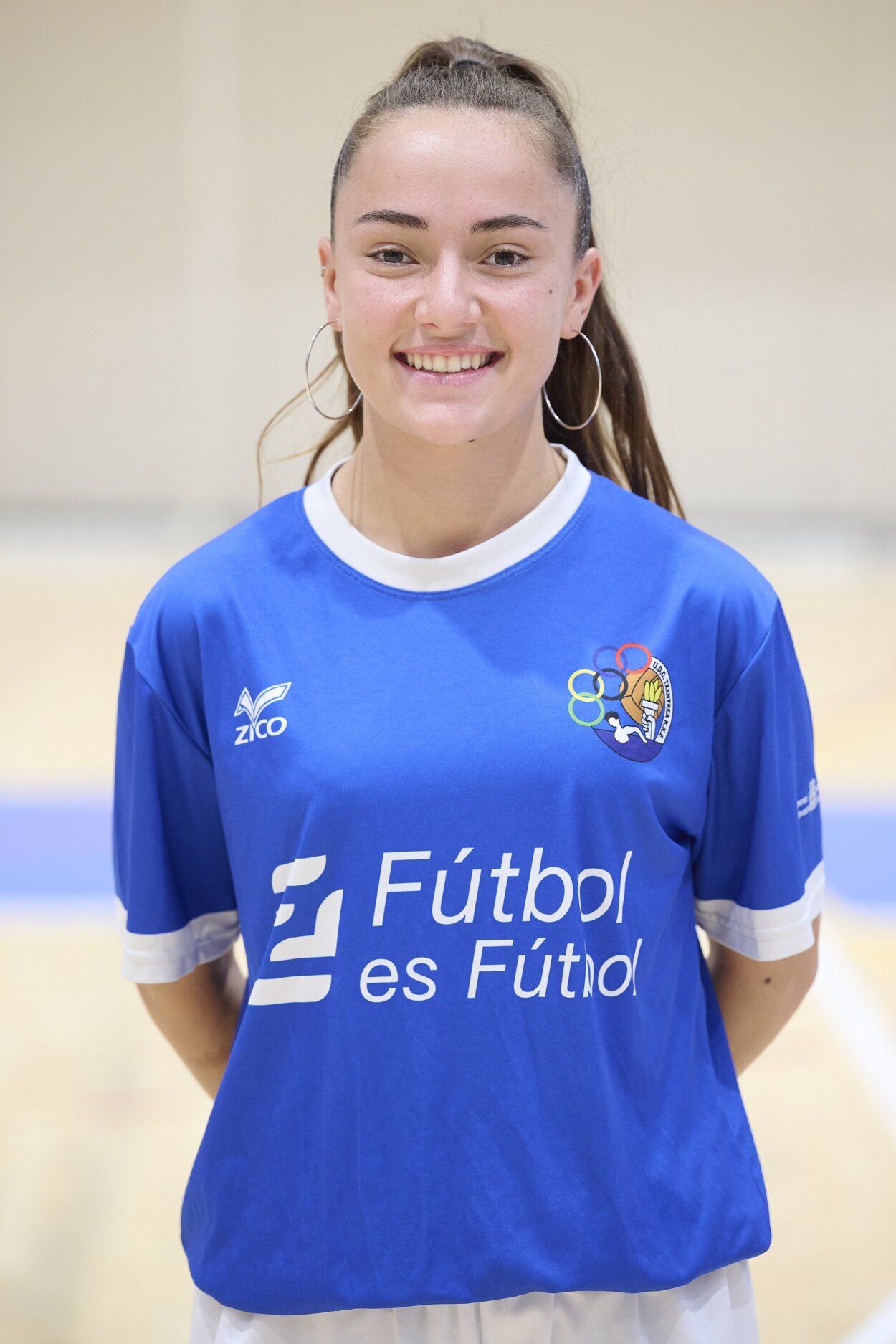 Fotos de la presentación del Txantrea de fútbol sala femenino