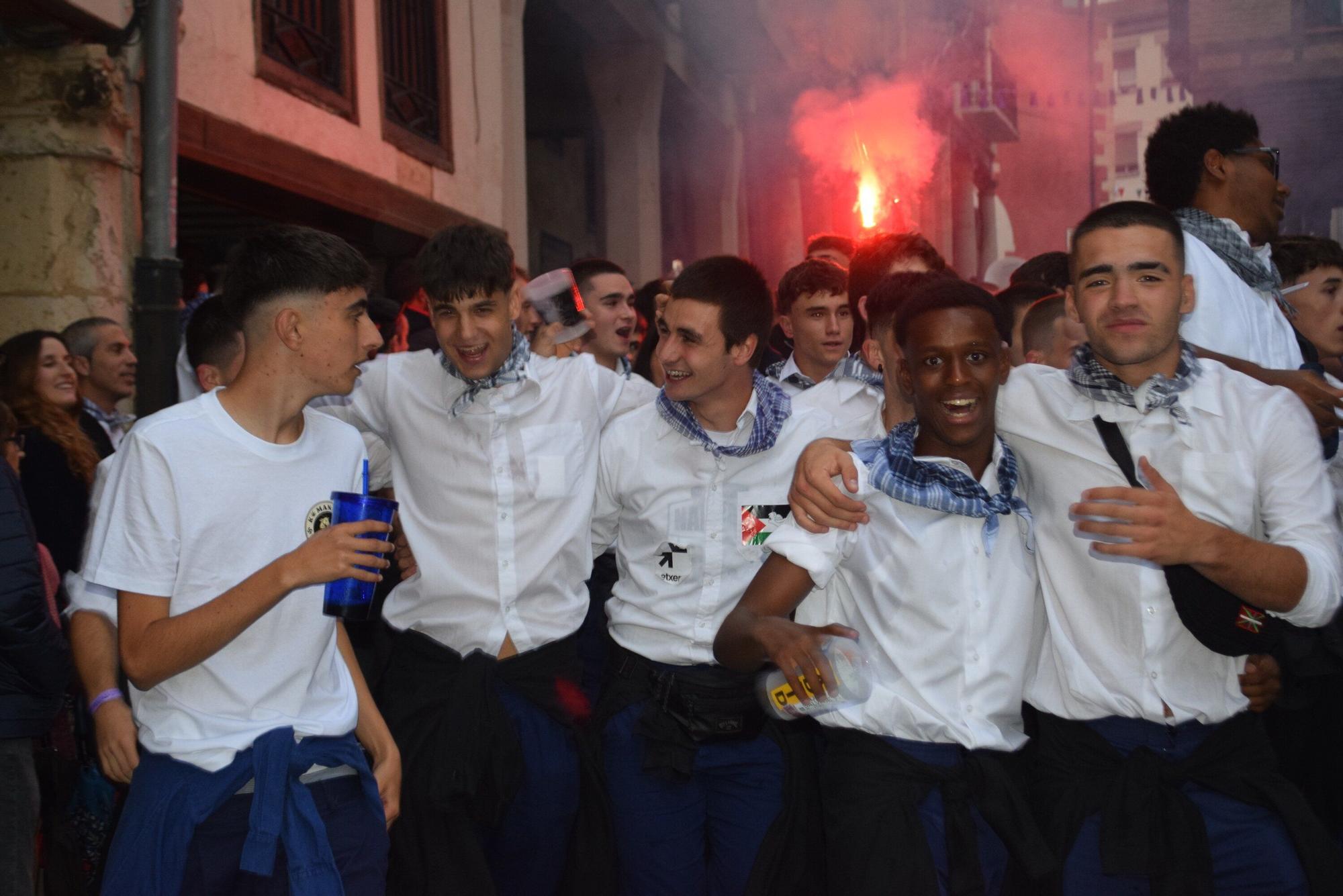 En imágenes: Txupinazo fiestas Agurain 2025