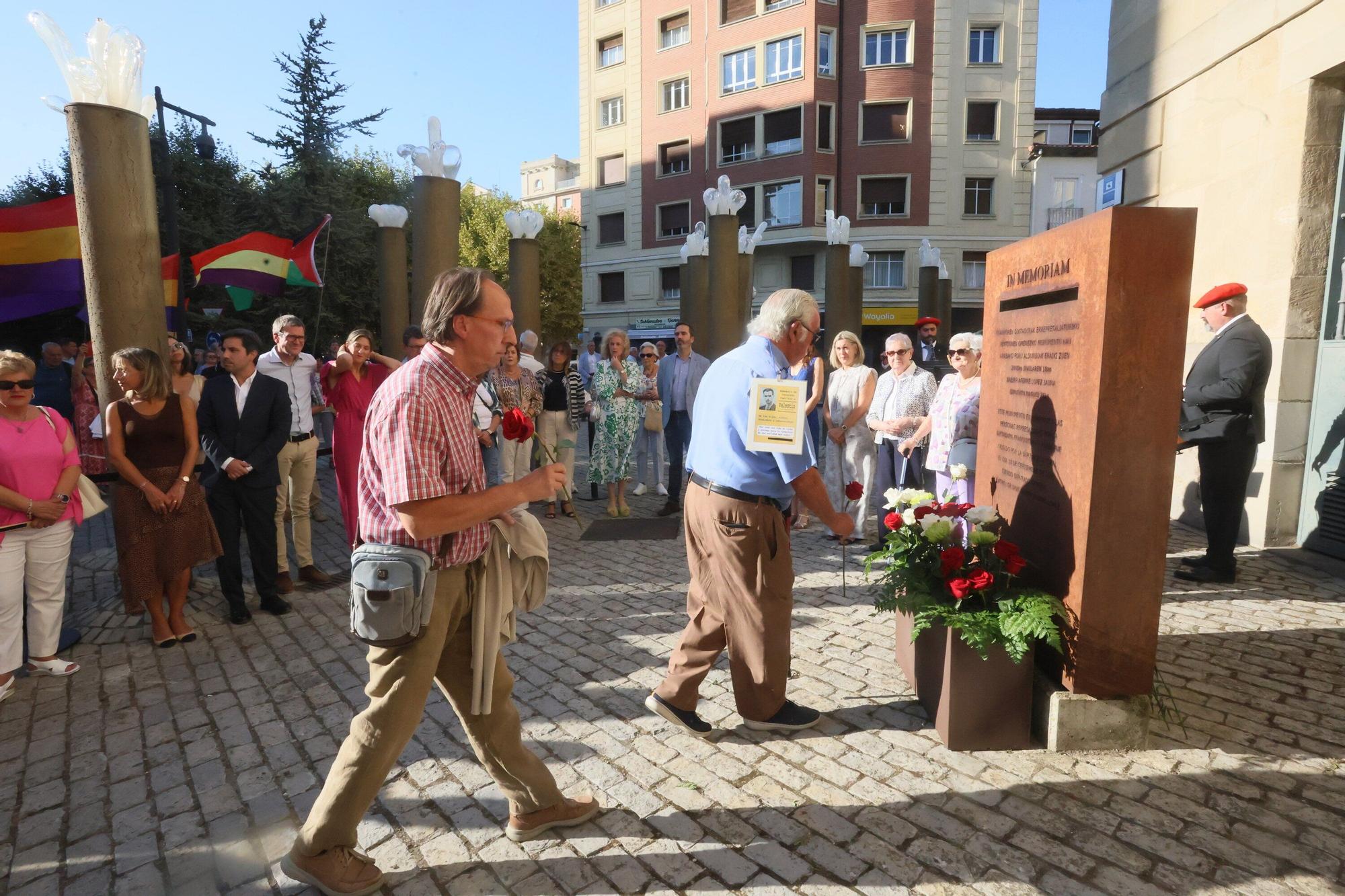 En imágenes: Álava homenajea a todas las personas represaliadas por la dictadura