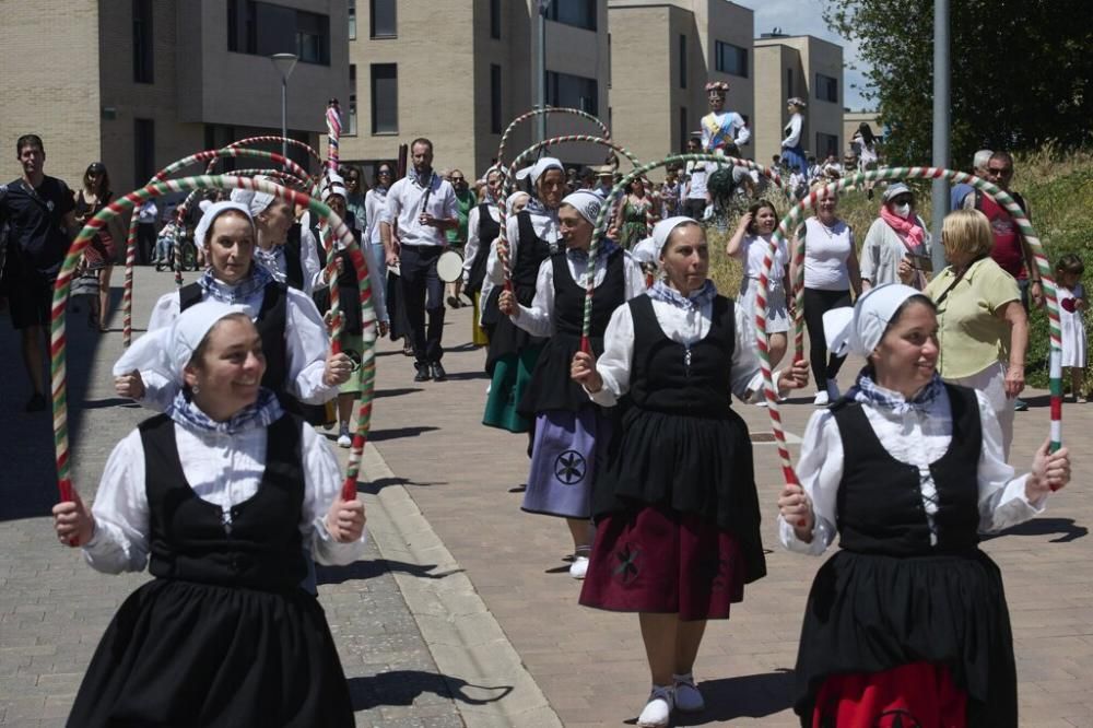 El grupo de dantzas Lakarri del Valle de Egüés