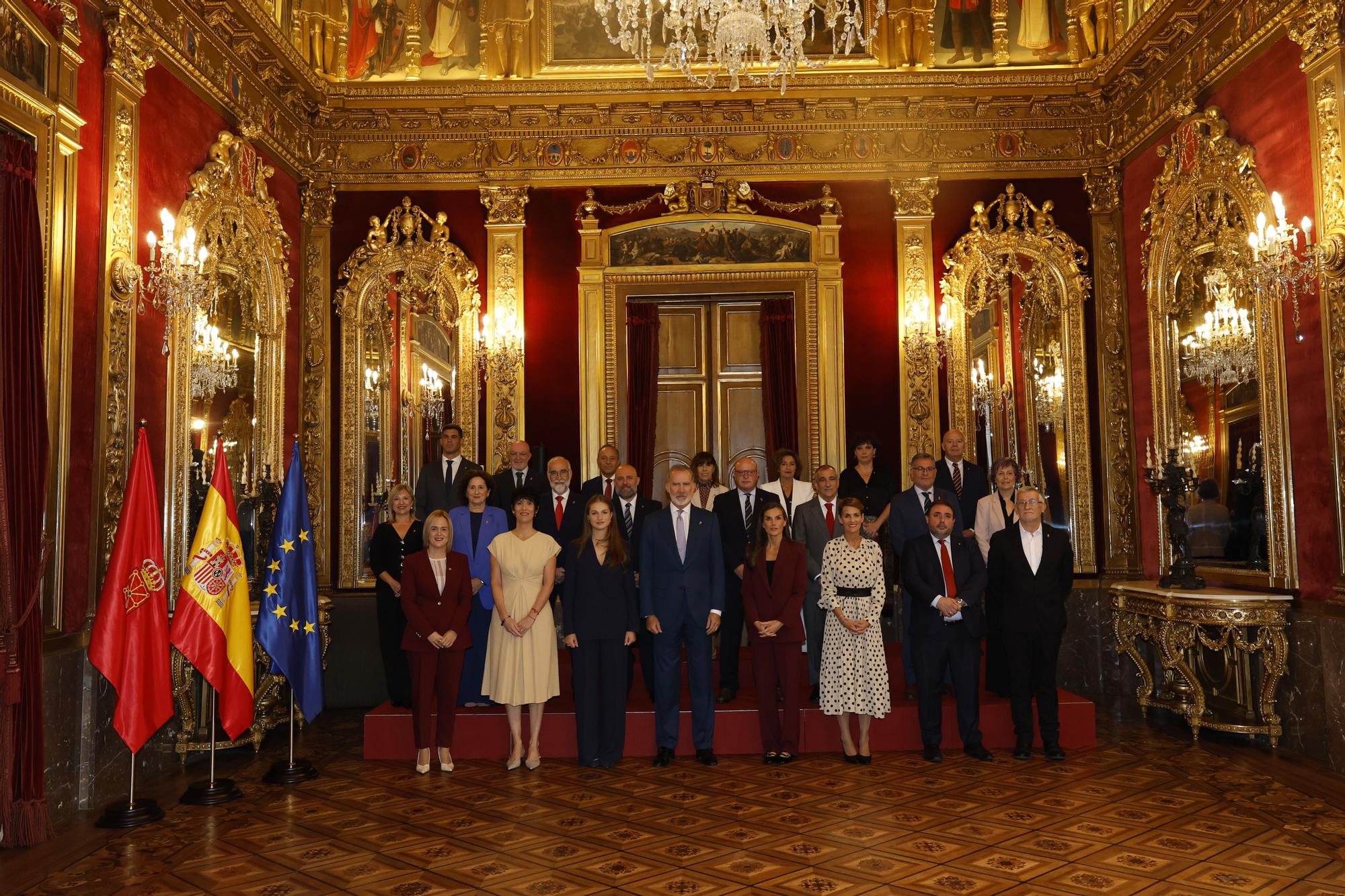Visita de Felipe de Borbón, Leonor y Letizia a Navarra (viernes 26 de septiembre de 2025)
