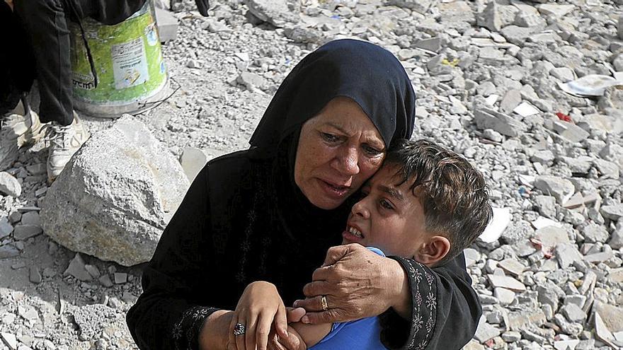 Palestina, inhibición  y pasividad europea