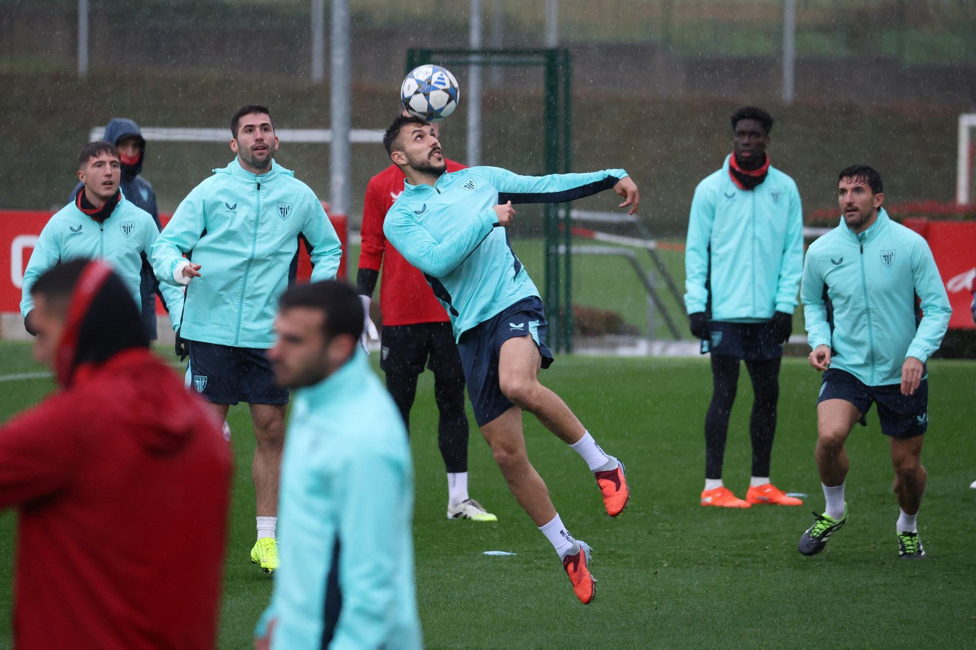 Entrenamiento del Athletic en Lezama