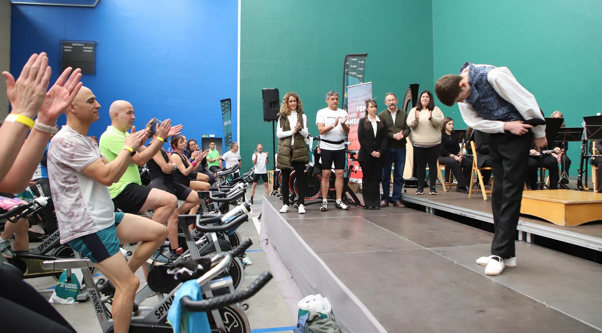 Spinning Band Solidario en Ororbia: música y deporte en directo por una buena causa