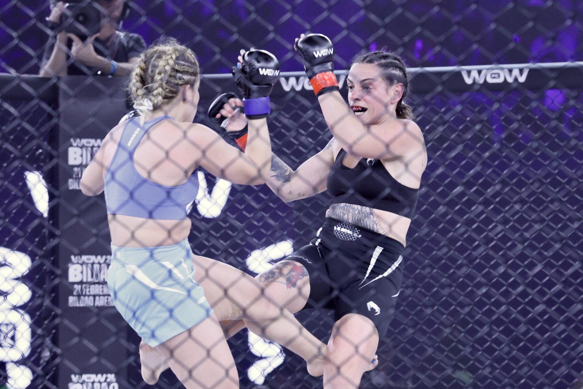 En imágenes: El Buesa se rinde al MMA con Topuria como estrella