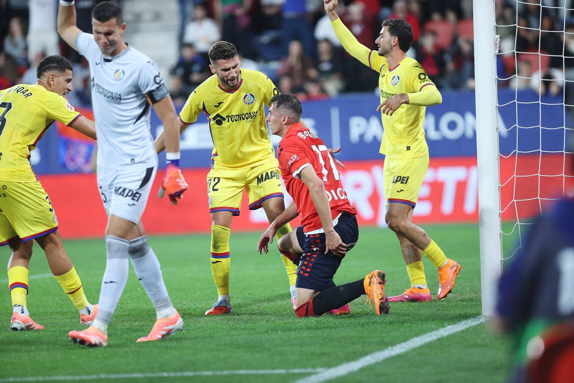 Fotos del Osasuna-Getafe en El Sadar