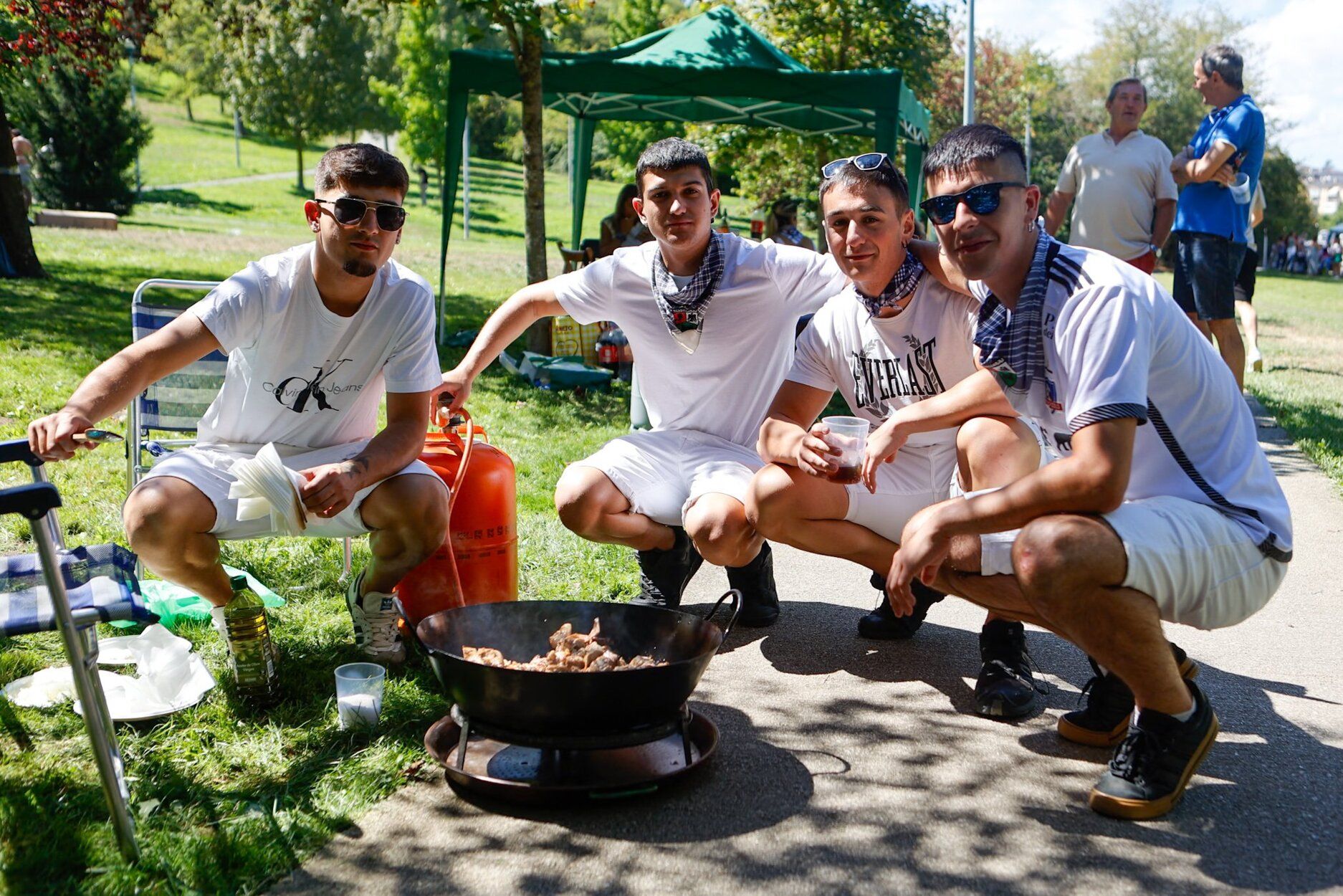 Fotos de los calderetes de fiestas de Mendillorri