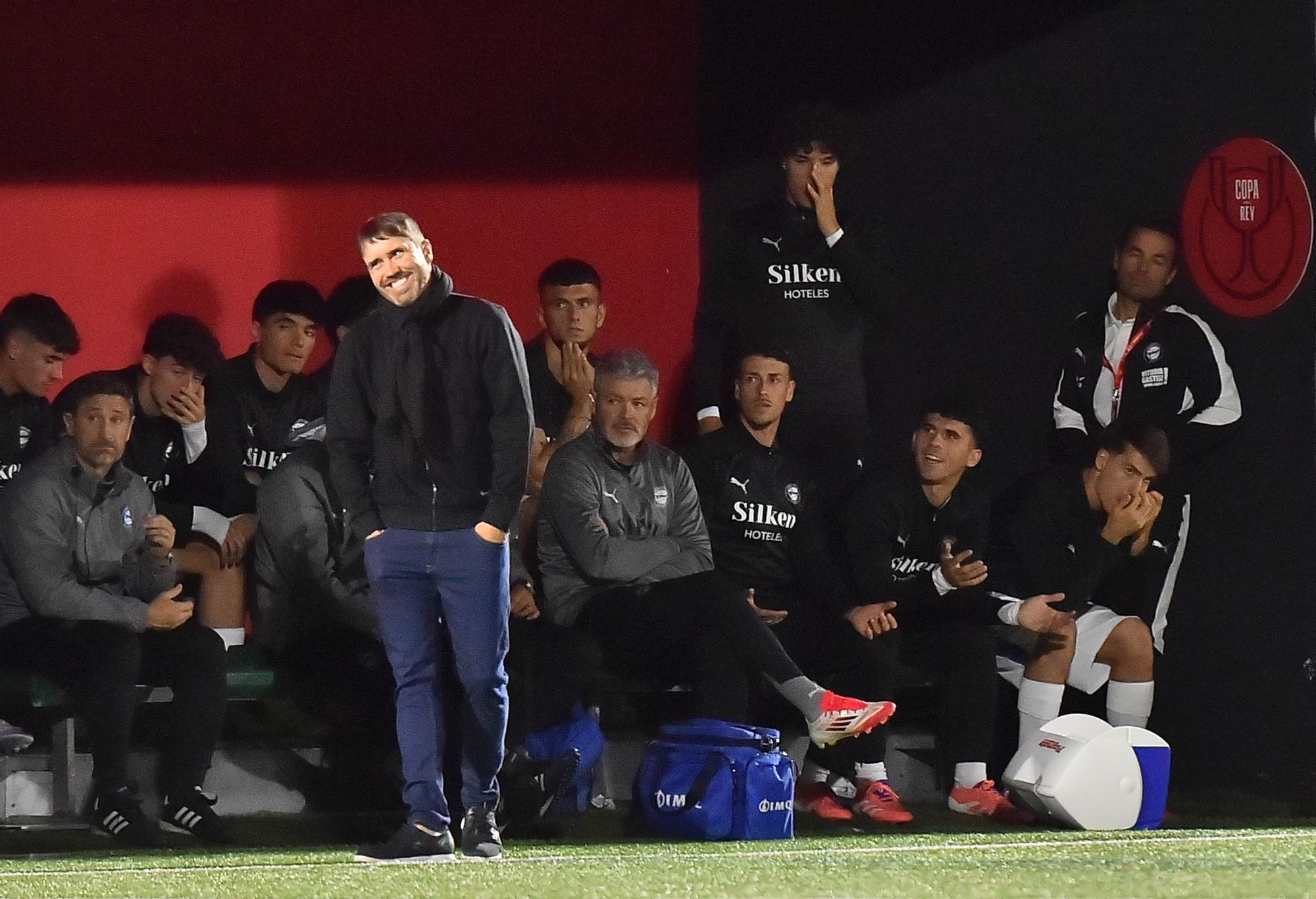 La goleada del Alavés al Getxo, en imágenes