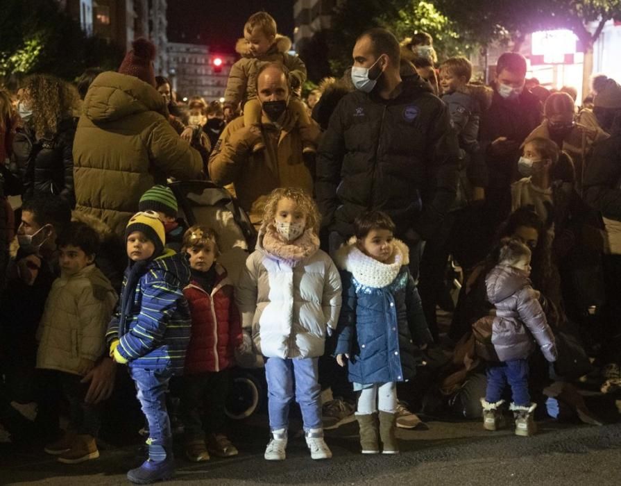 familias en la cabalgata