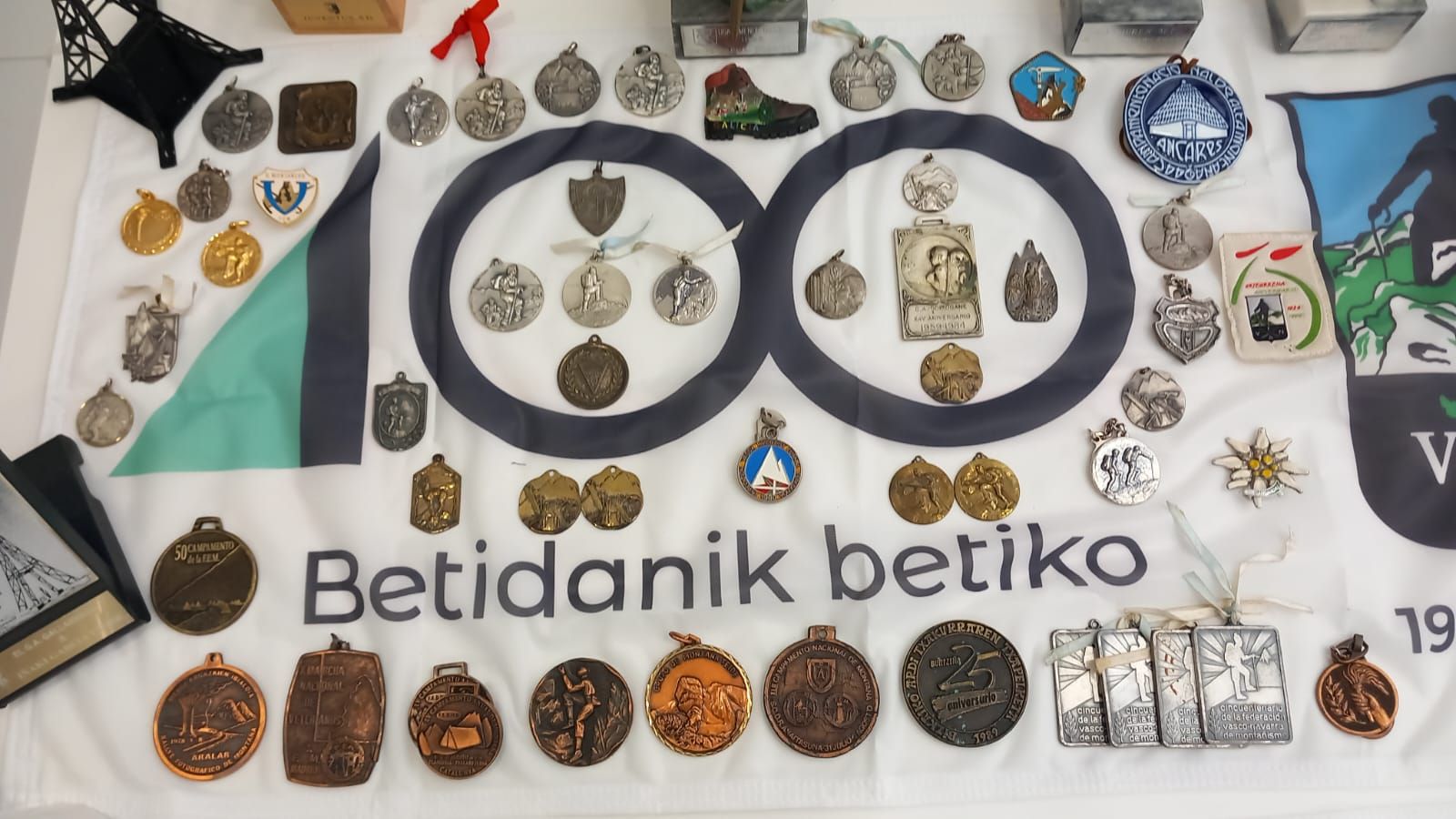 Colección de medallas de Marchas Reguladas del autor del artículo.