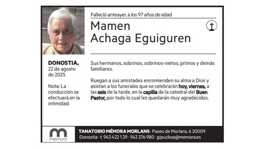 Mamen Achaga Eguiguren