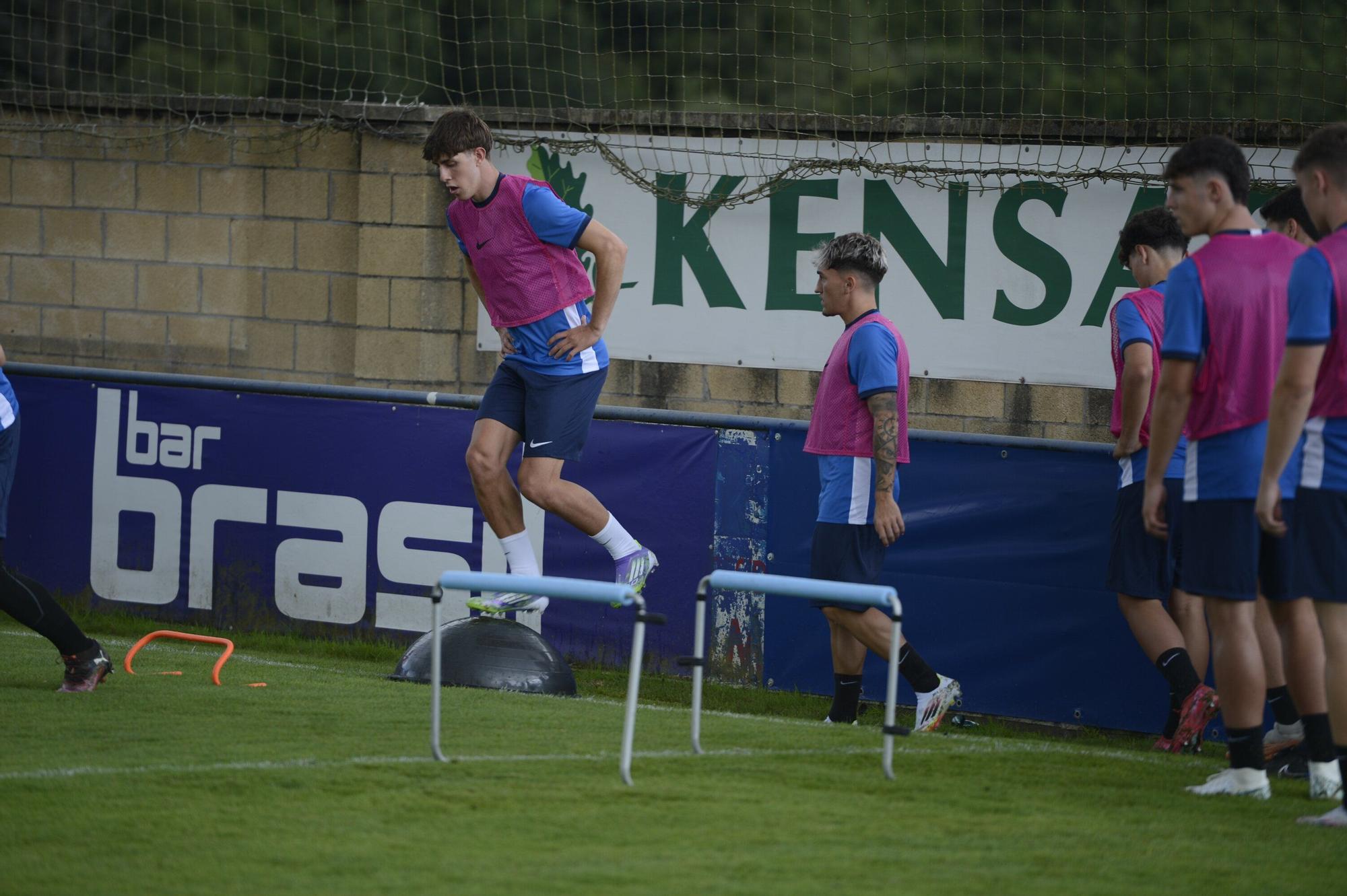 En imágenes: primer entrenamiento Amorebieta