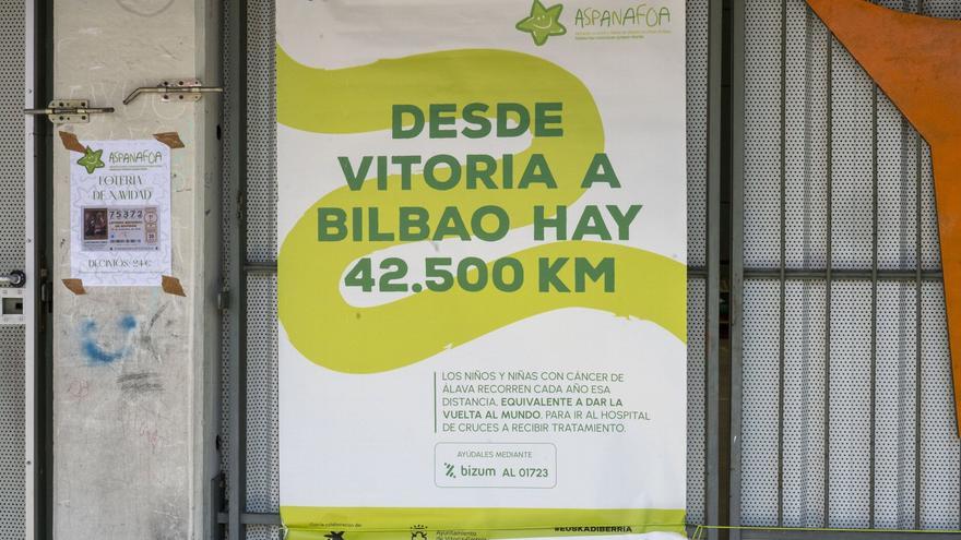 Desde Vitoria a Bilbao hay 42.500 kilómetros