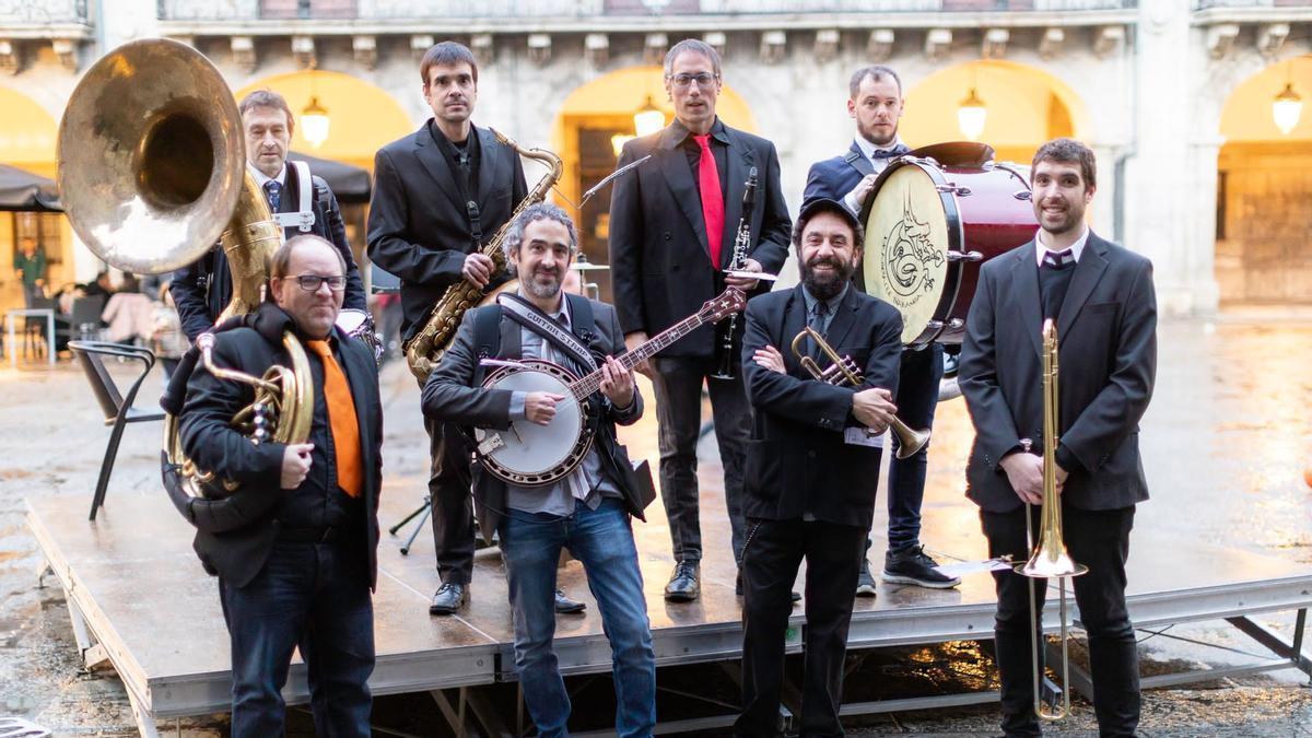 Experimentado músicos de Arrasate y el entorno forman Elens River Dixieland Band.