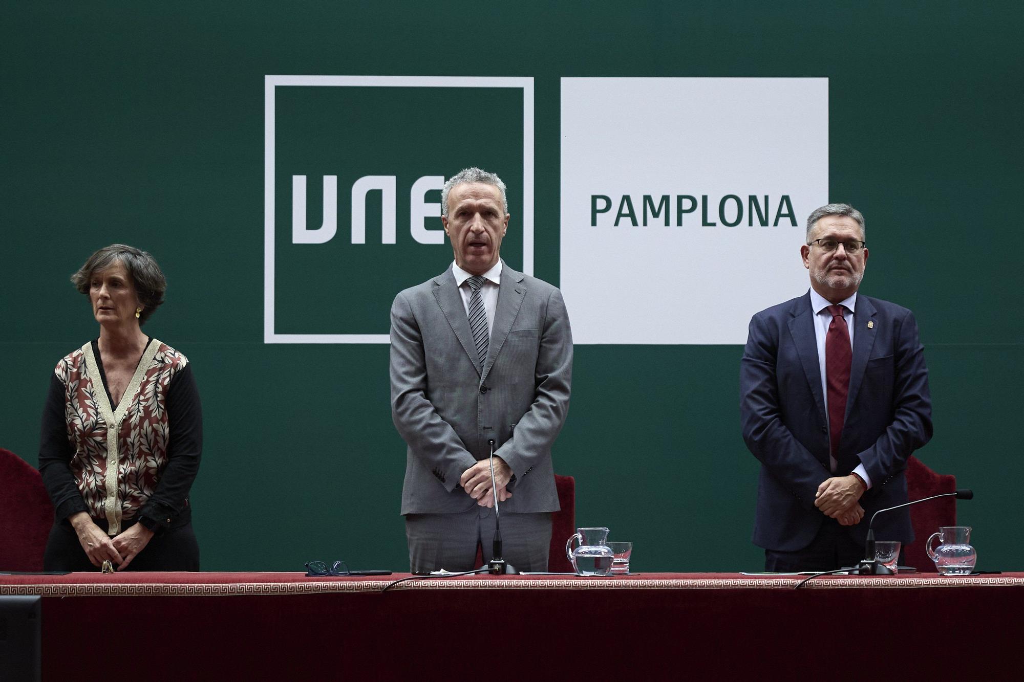 Acto de apertura del curso 2025 - 2026 en la UNED en Pamplona