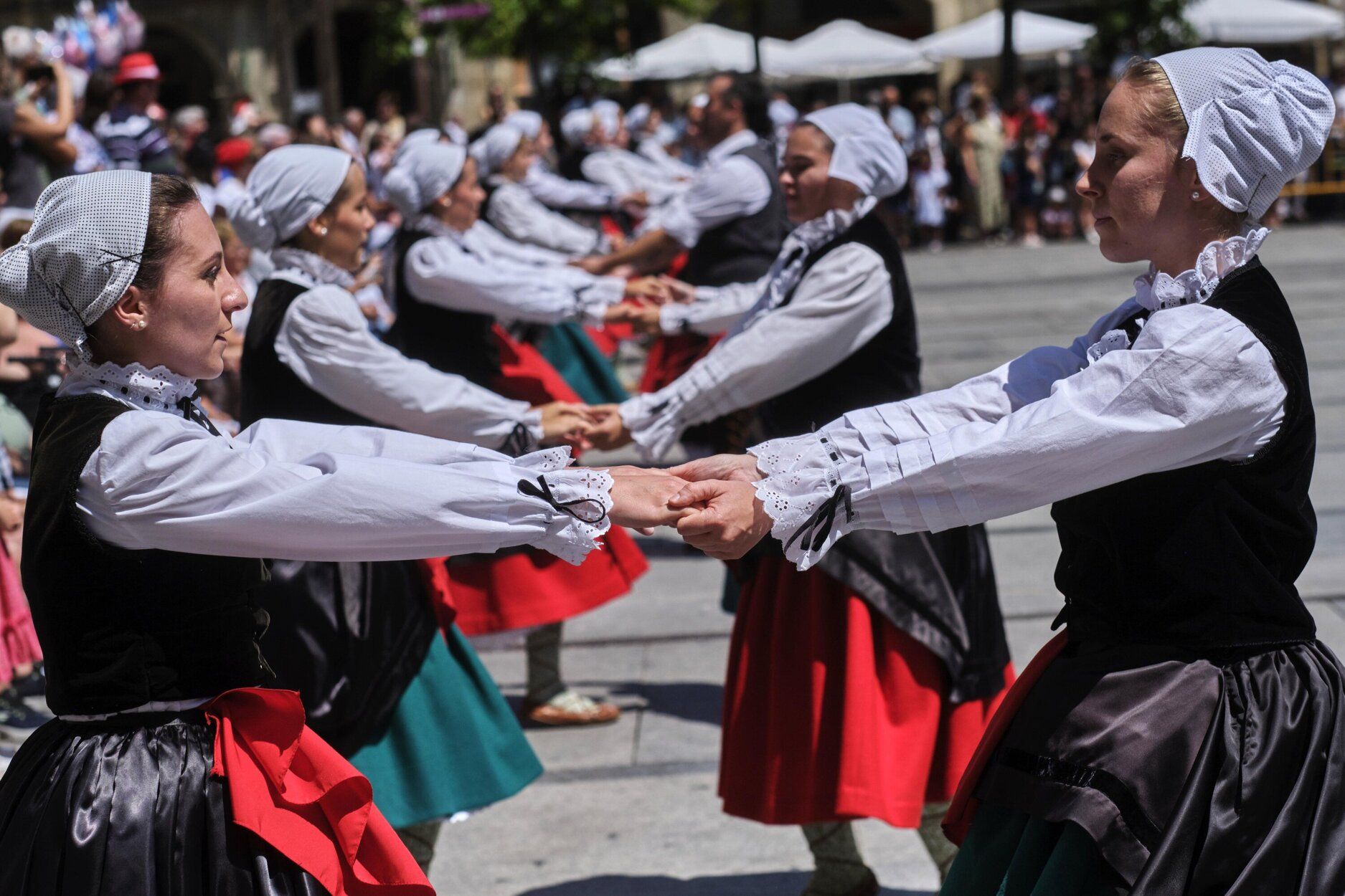Fotos del inicio de las fiestas de Estella-Lizarra