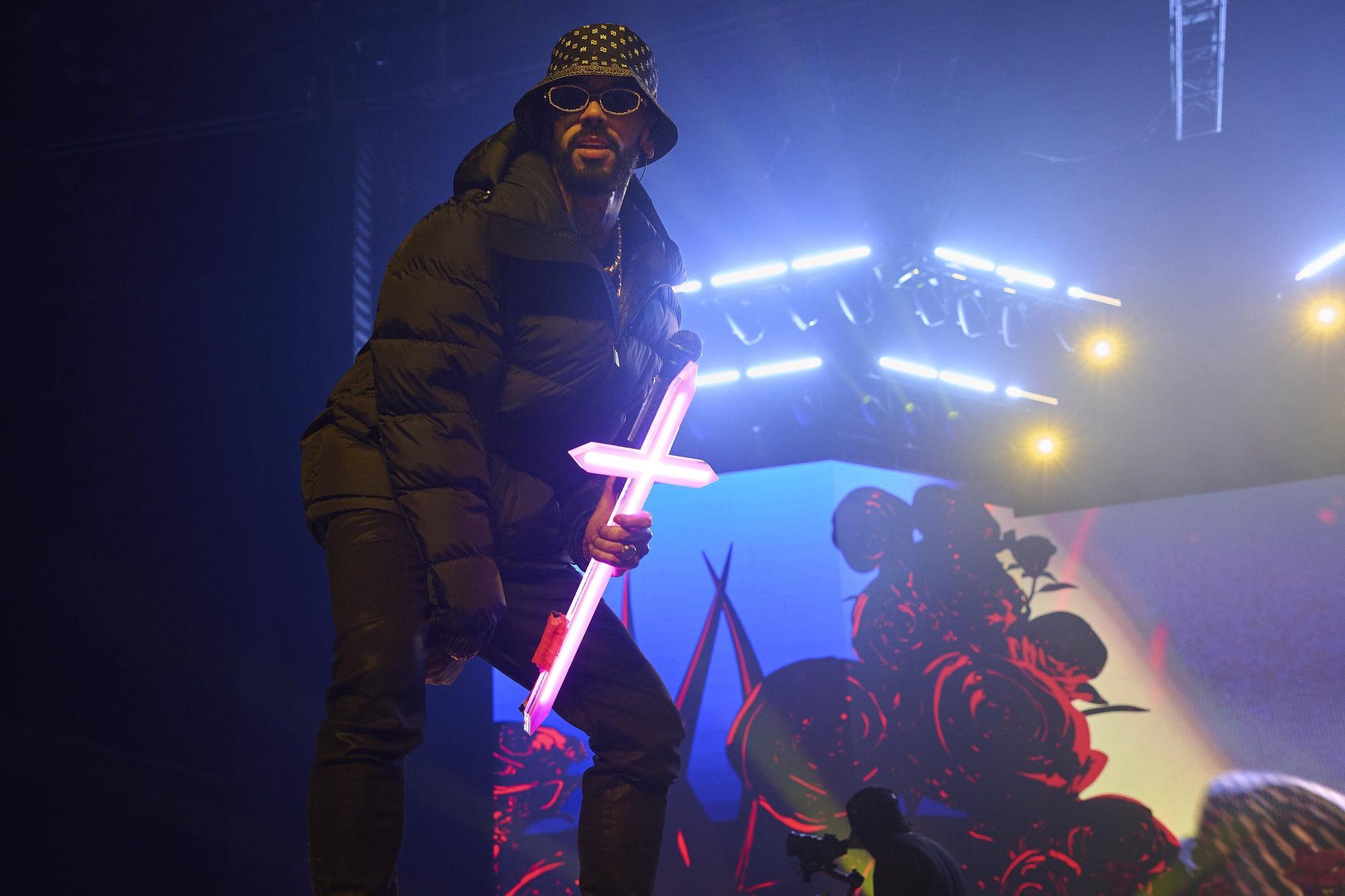 Fotos del concierto de Anuel AA en el Navarra Arena