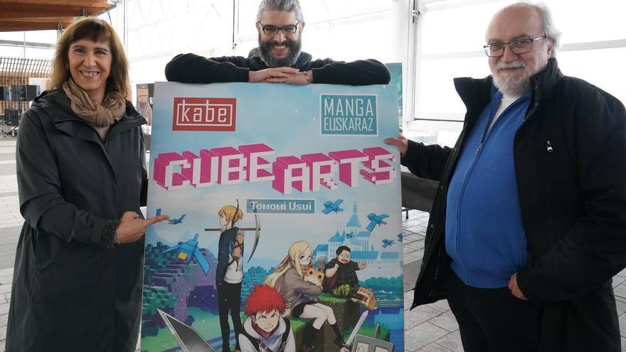“Durangoko Azokan euskarazko manga komiki eskaintzarik ez egotearen ondorioz haur baten kasketa ikusi genuenean, zerbait egin behar genuela ulertu genuen”