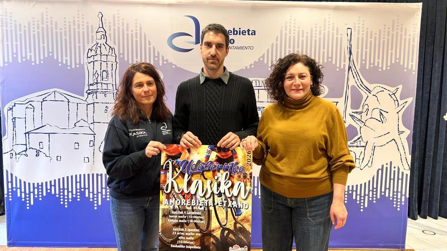 Amorebieta-Etxano acogerá una prueba ciclista este fin de semana