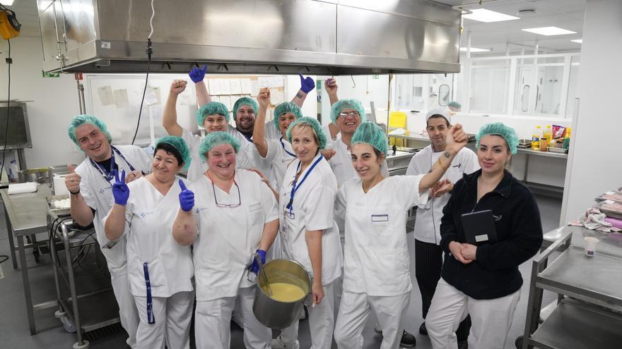 De los langostinos a las carrilleras, sin olvidarse de las uvas: sabor como en casa en los hospitales de Bizkaia