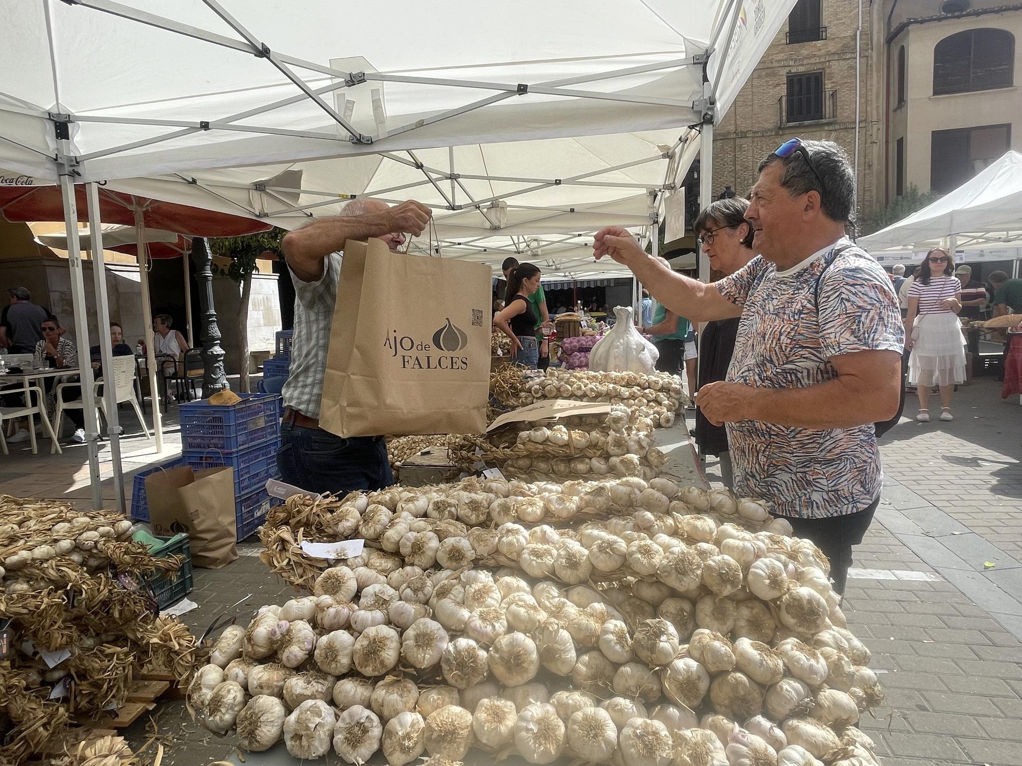 Falces celebra el XII Día del Ajo