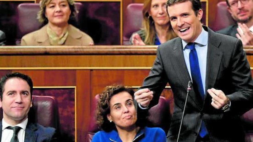 El líder del PP, Pablo Casado, recurrirá ante el Constitucional la no subida de pensiones.