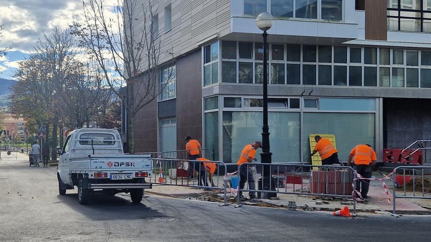 Este lunes comienzan las obras de Gipuzkoako Urak en Mitxelena kalea