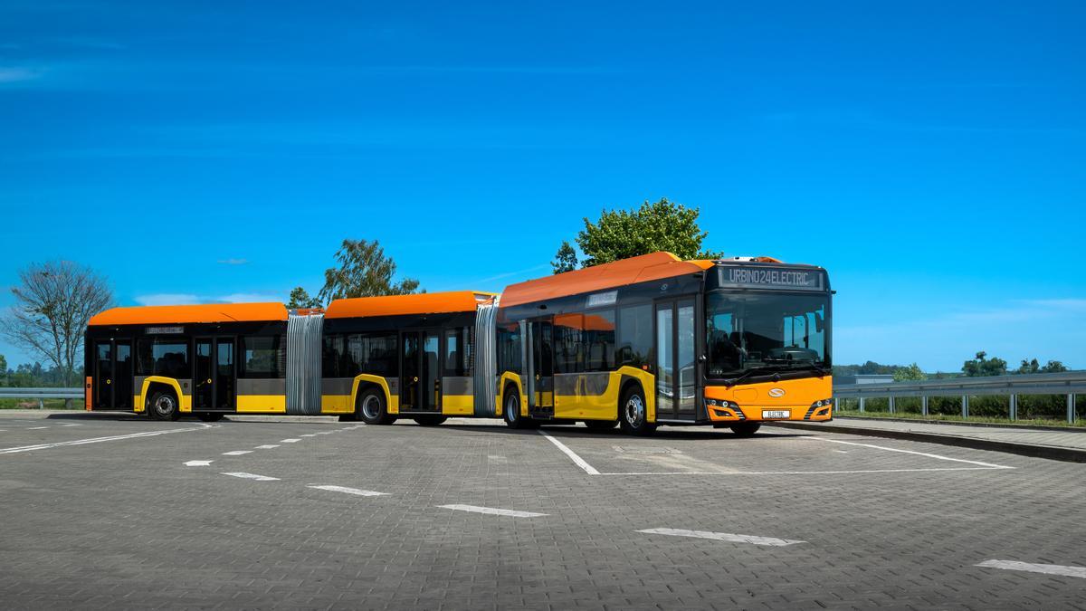 Modelo Urbino eléctrico de Solaris.