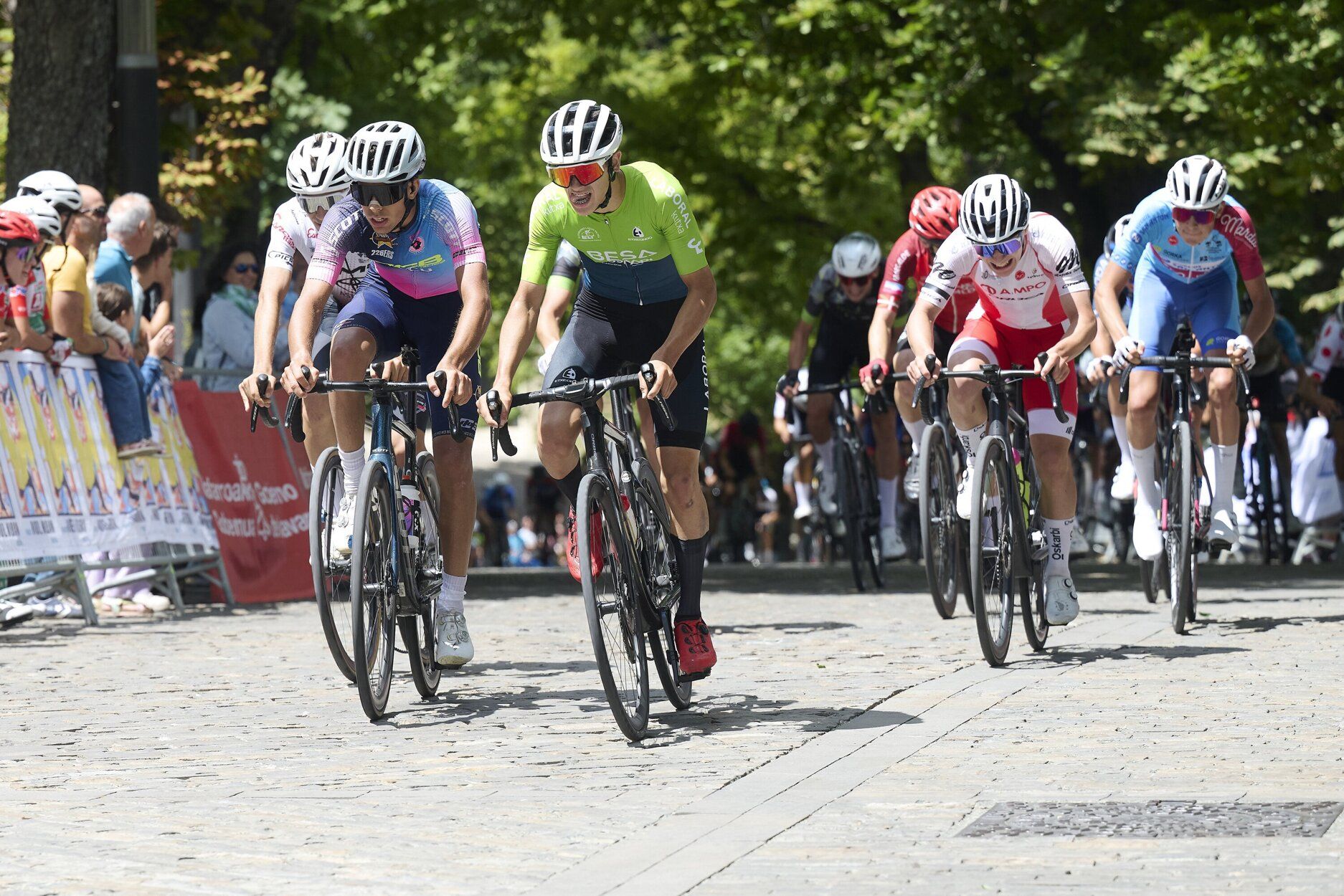 Fotos del final de la Vuelta a Pamplona