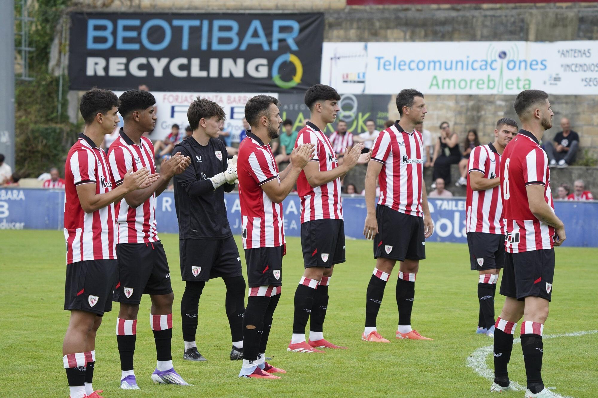 El Athletic-Ponferradina, en imágenes