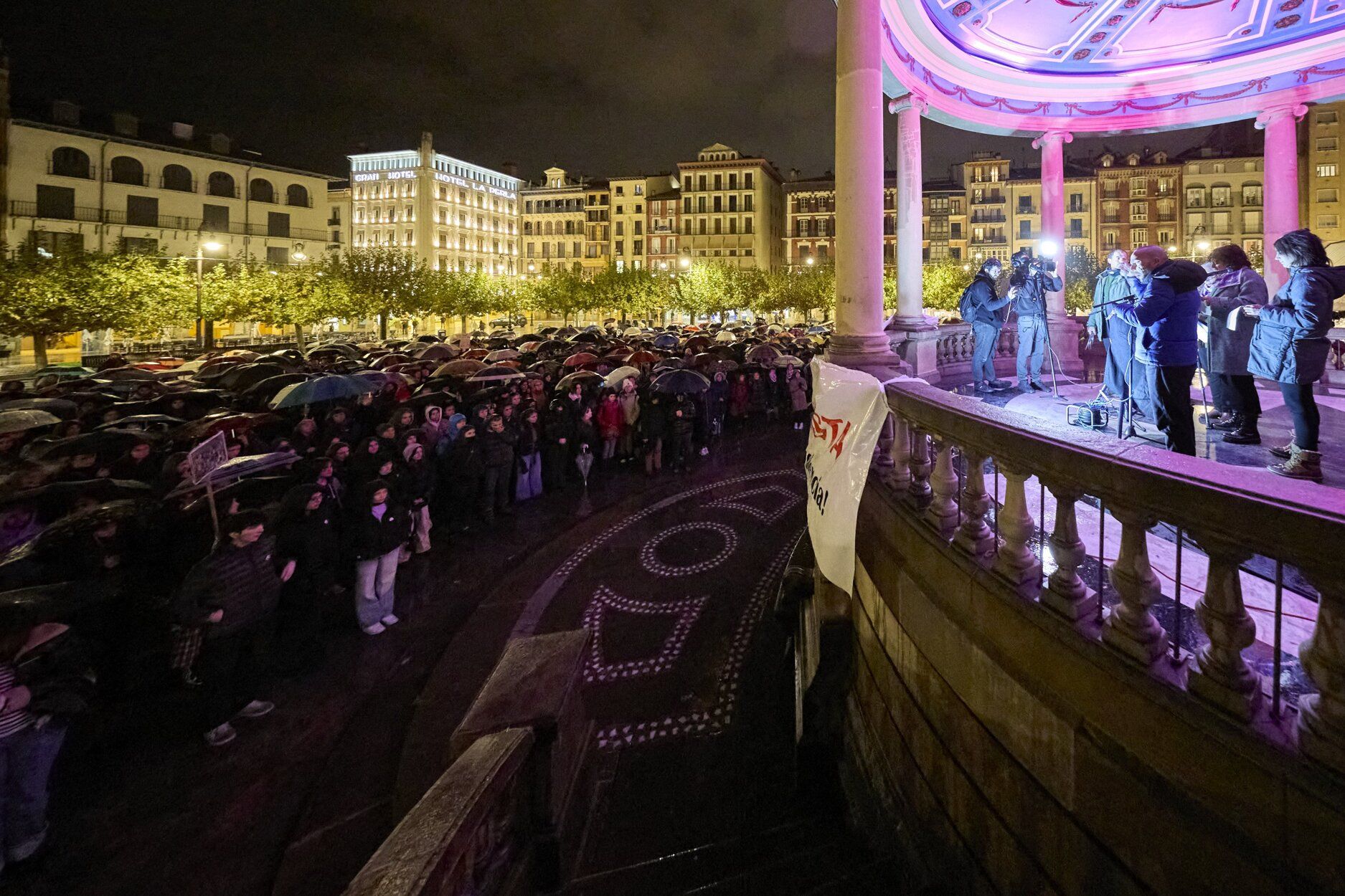 Imágenes de la manifestación del movimiento feminista de este 25N