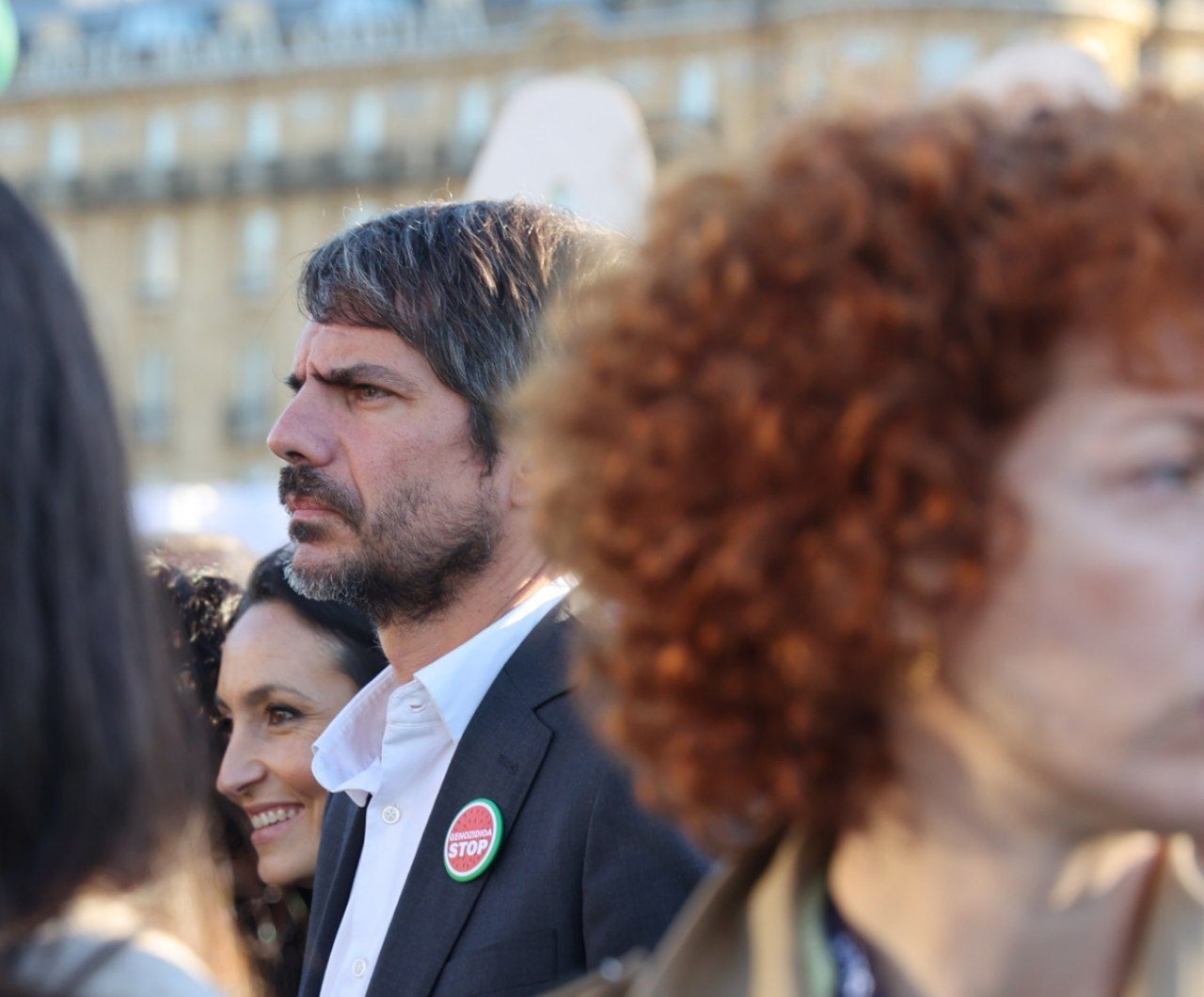 La solidaridad con Palestina llena las calles de Donostia