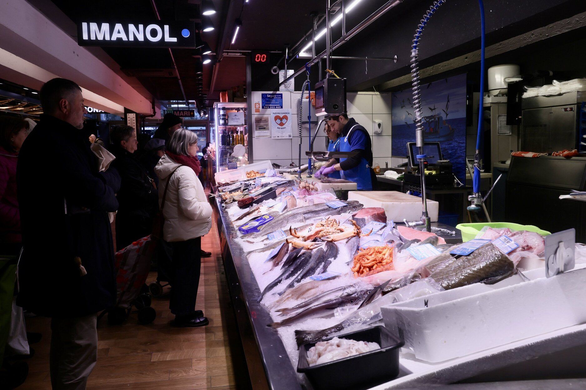 En imágenes: La despensa de Vitoria del Mercado de Abastos cumple 50 años