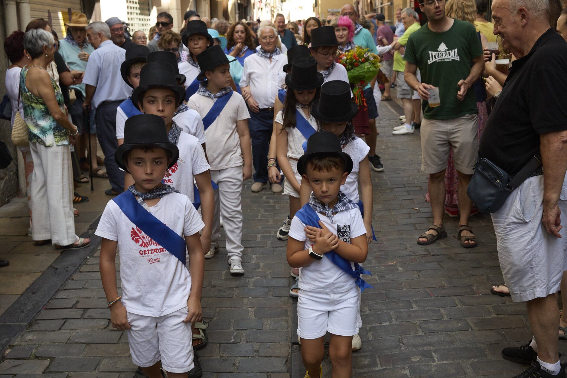 Fotos del chupinazo de las fiestas de San Lorenzo