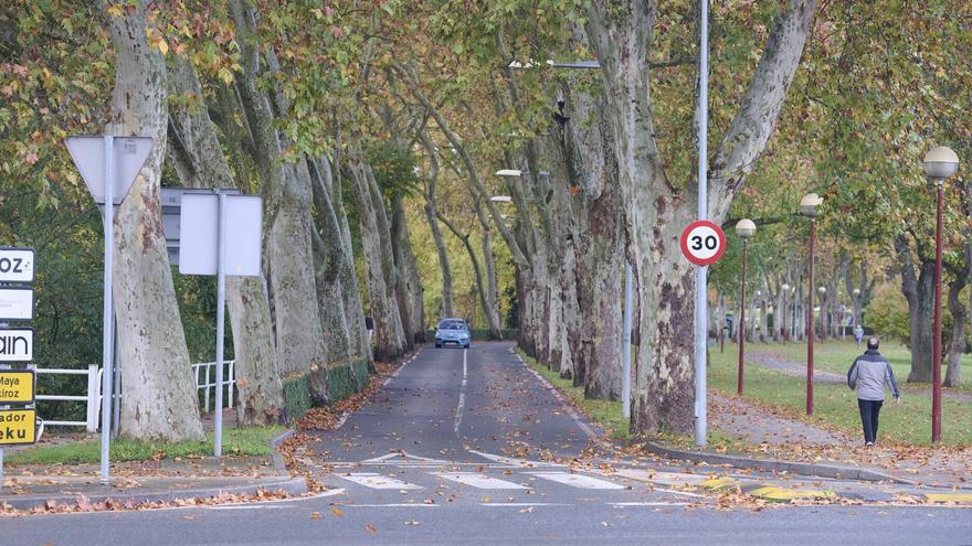 Pamplona | El Ayuntamiento rectifica y permitirá el tráfico por la carretera de la Universidad en un sentido