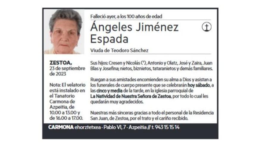 ANGELES JIMENEZ ESPADA