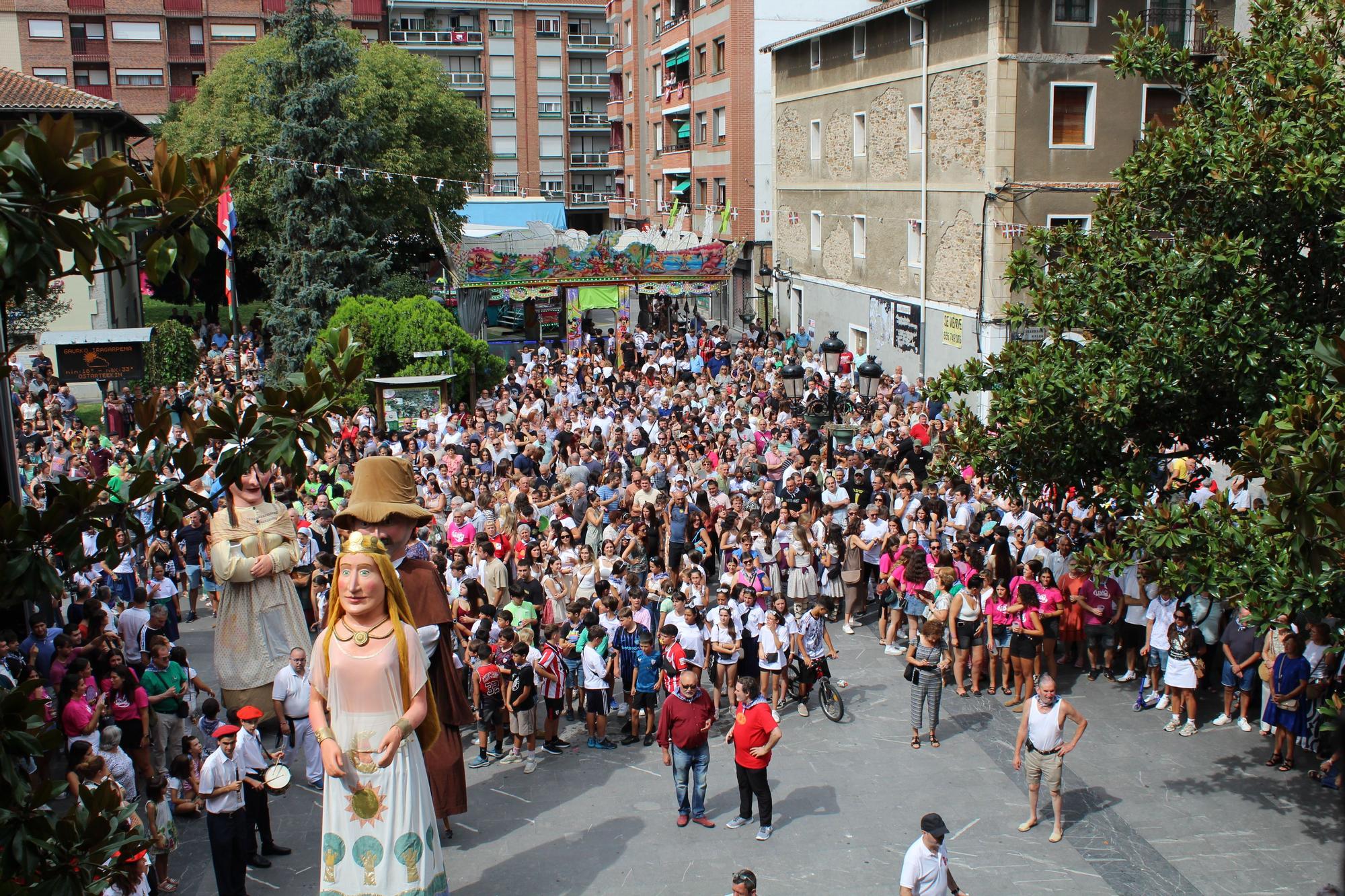 Ugao prende la mecha de las fiestas en honor a la Virgen de Udiarraga