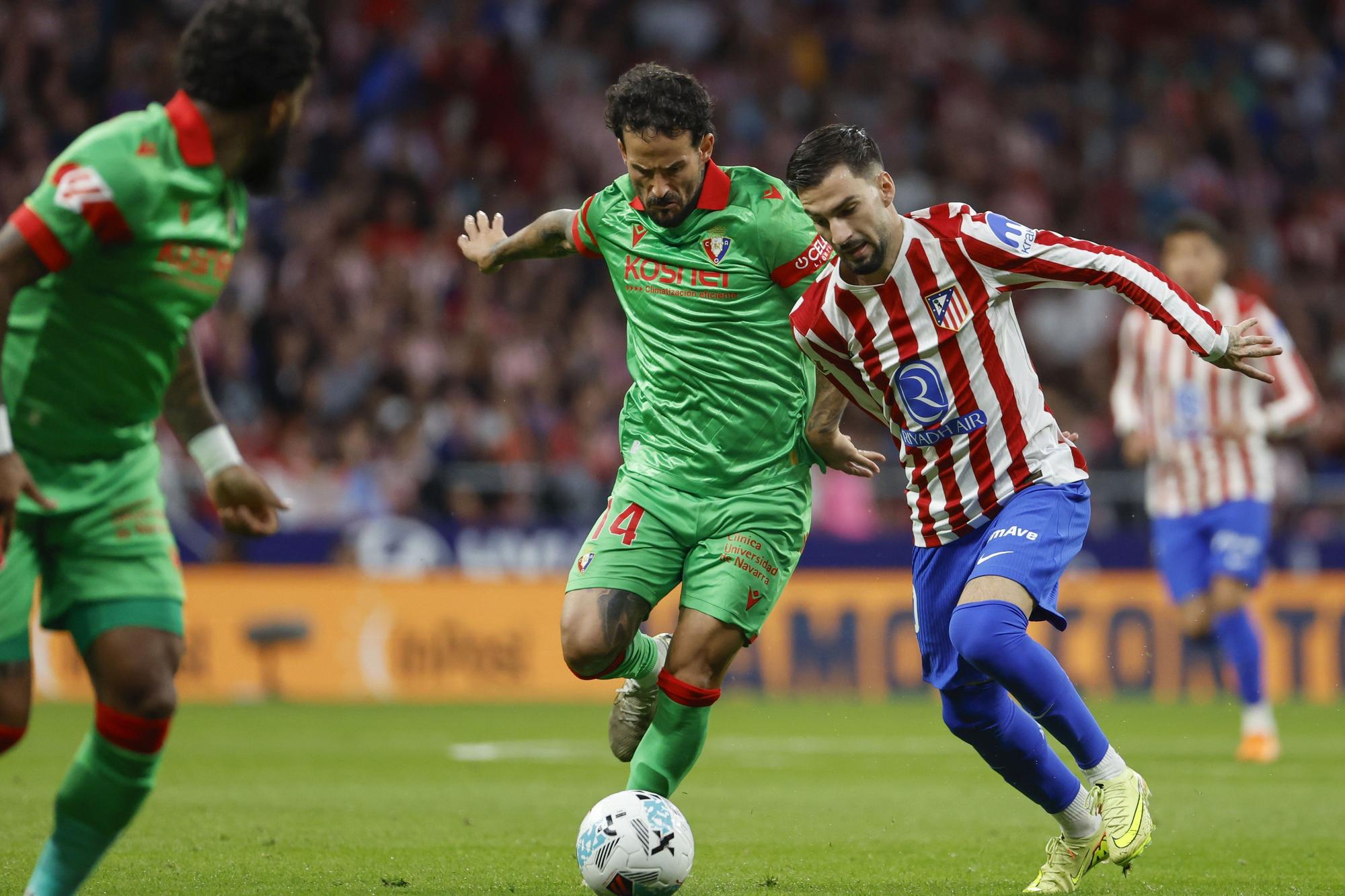 Fotos del partido Atlético de Madrid-Osasuna