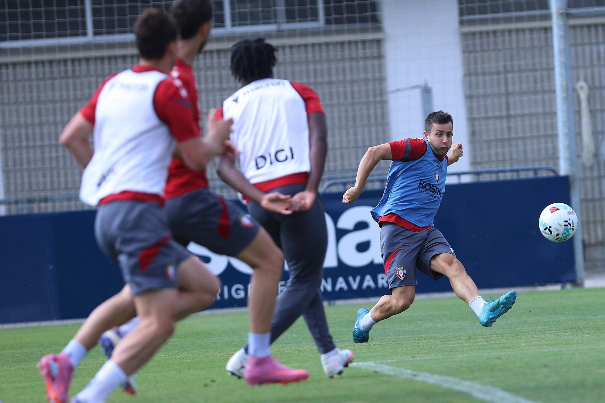 Entrenamiento de Osasuna (18/07/2025)