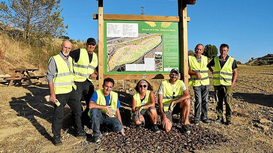 Berdesia crea el ‘Bosque de la vida’ en Tafalla