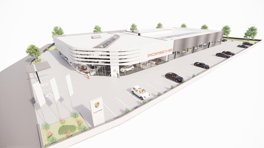 Arrancan las obras del futuro Bilbao Destination Porsche