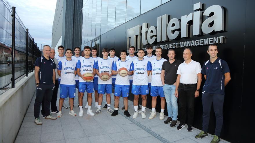 El Goierri-Telleria de baloncesto se presenta en la nueva joya de Urretxu