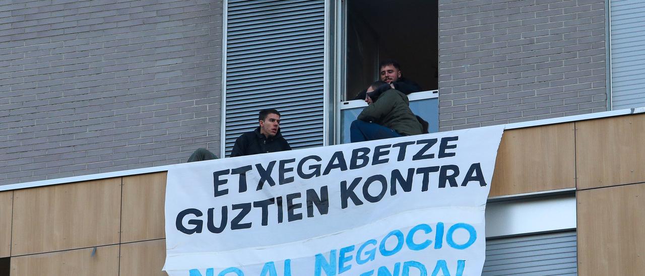 Un desahucio en Fitero que puede ser
el primero de muchos