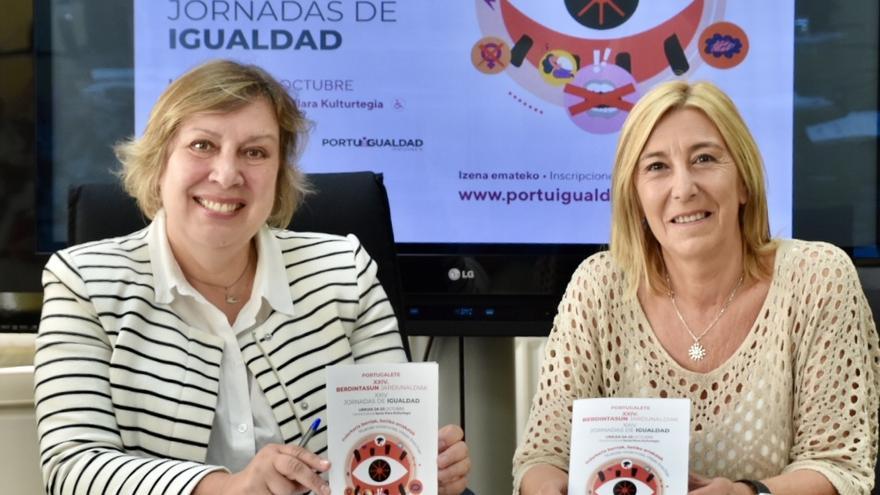 En imagen, María José Blanco y Loli Torres.